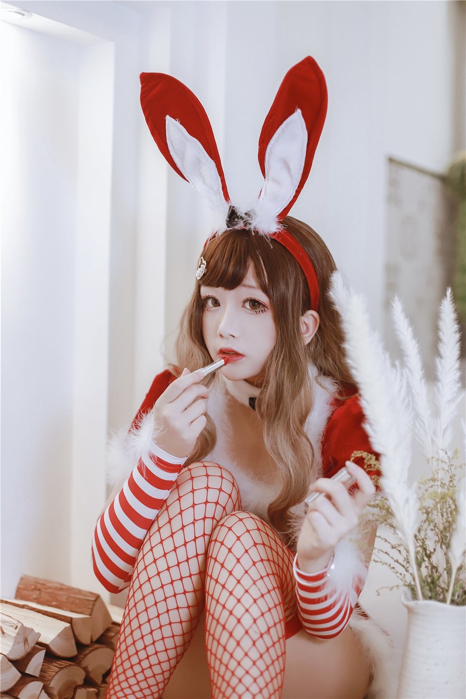 少女写真@圣诞节兔子 [41P]