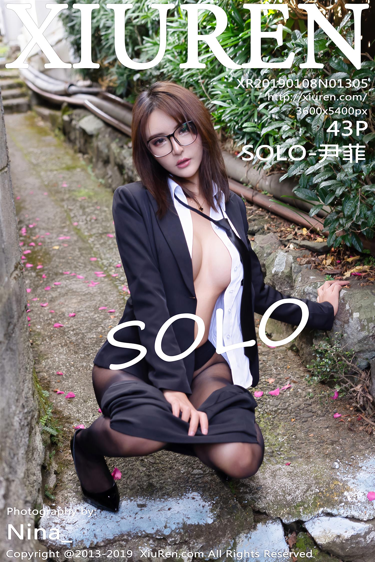 [XiuRen秀人网] 2019.01.08 NO.1305 SOLO-尹菲 [44P]