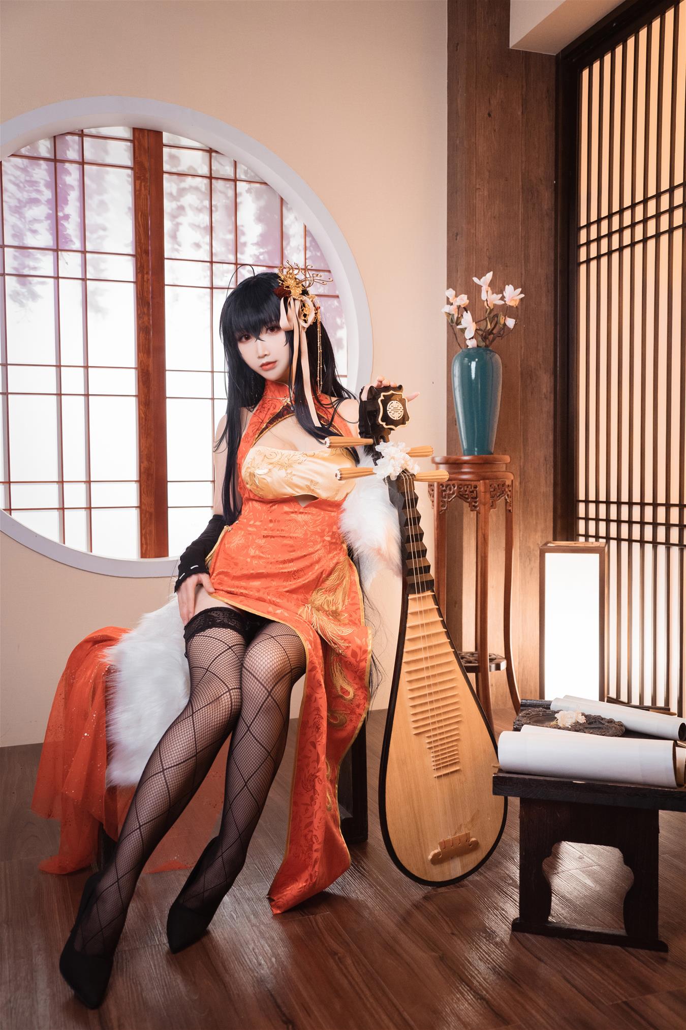 Coser面饼仙儿 大凤旗袍 [30P-383MB]