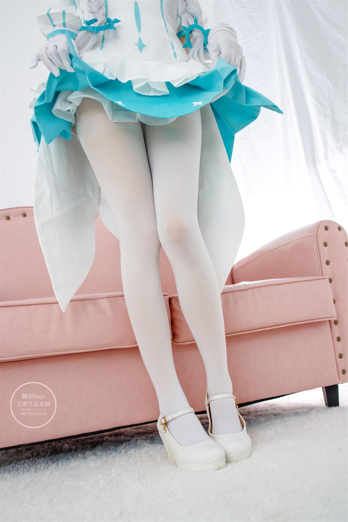 森萝财团 有料-010 小奶糕 白丝50D [74P-1.02GB]