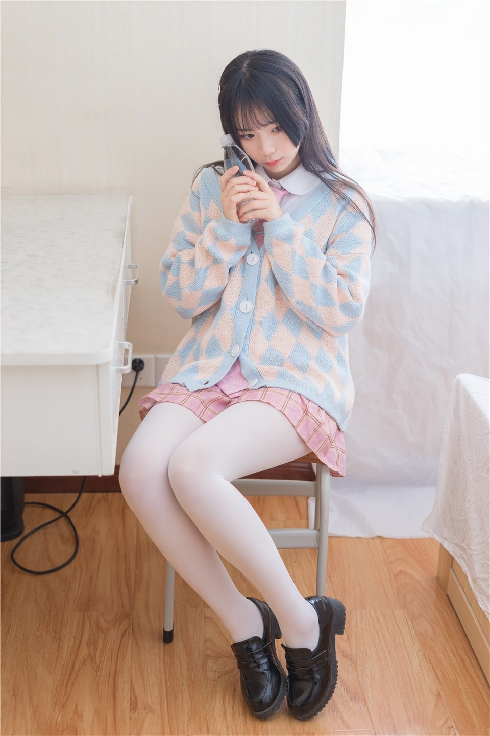 少女写真@我永远喜欢白丝 [44P]