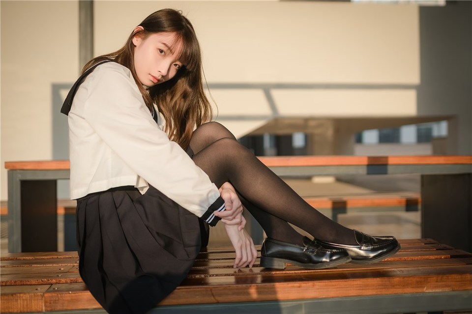 少女写真@黄昏里的JK [39P]