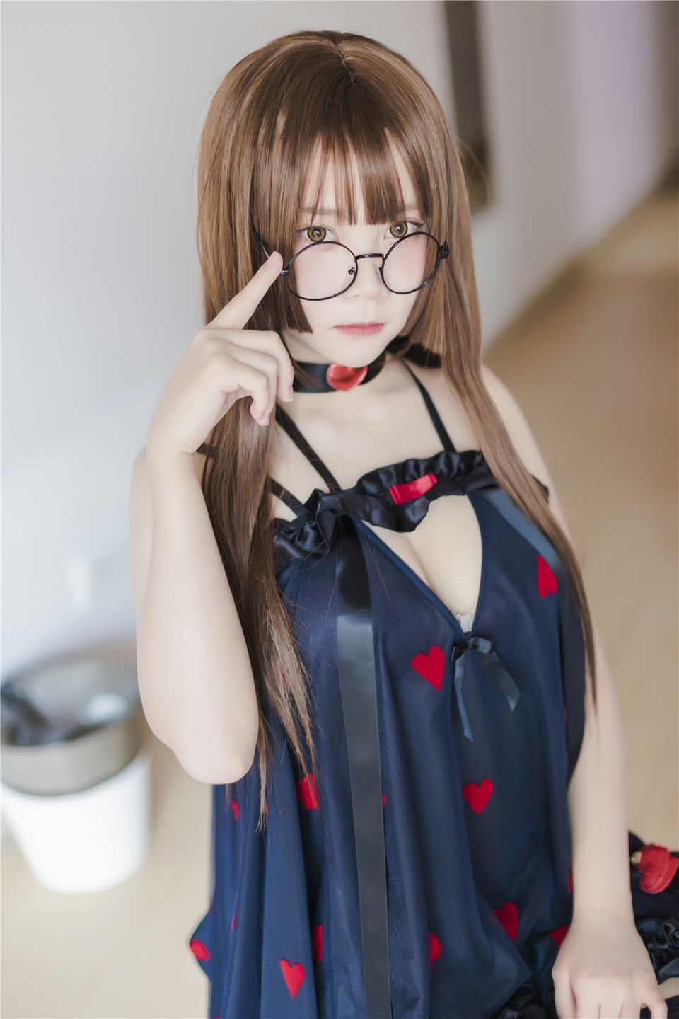 少女写真@黑色睡衣 [39P]