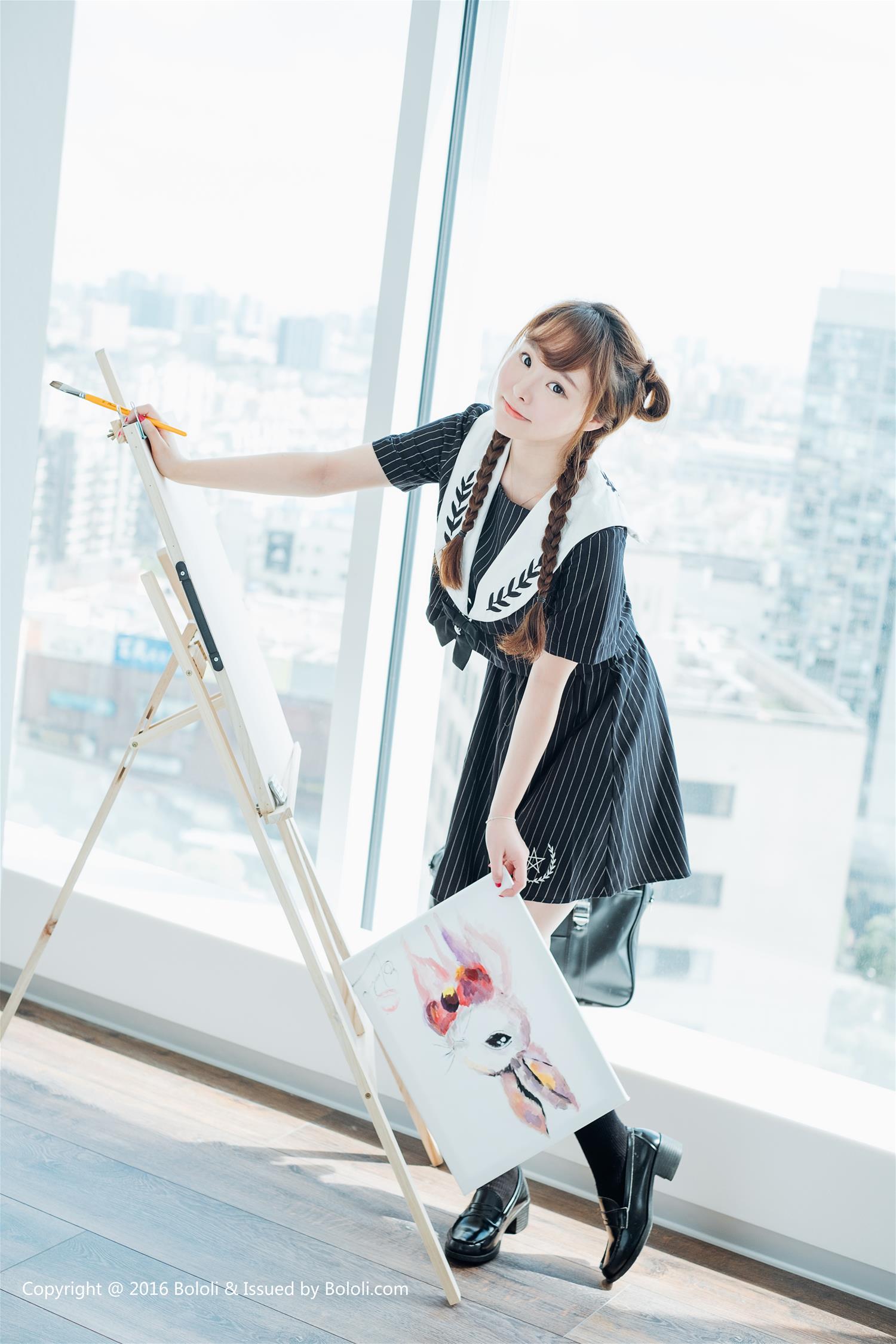 [Kimoe激萌文化] 2017.01.19 VOL.017 柳侑绮 七宝的每日一画 [41P]