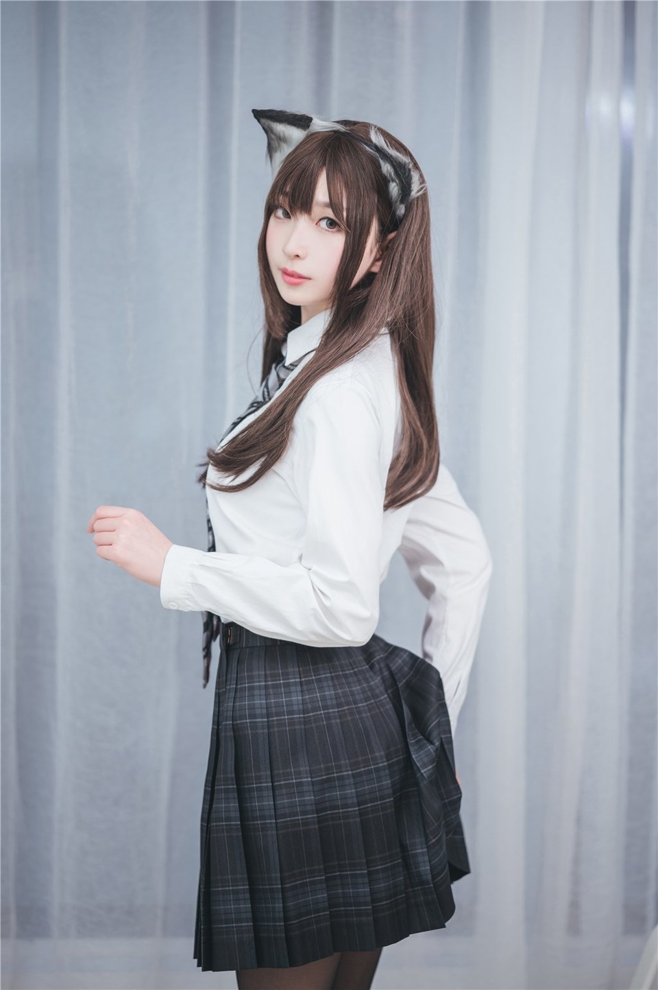 少女写真@猫耳学姐 [42P]