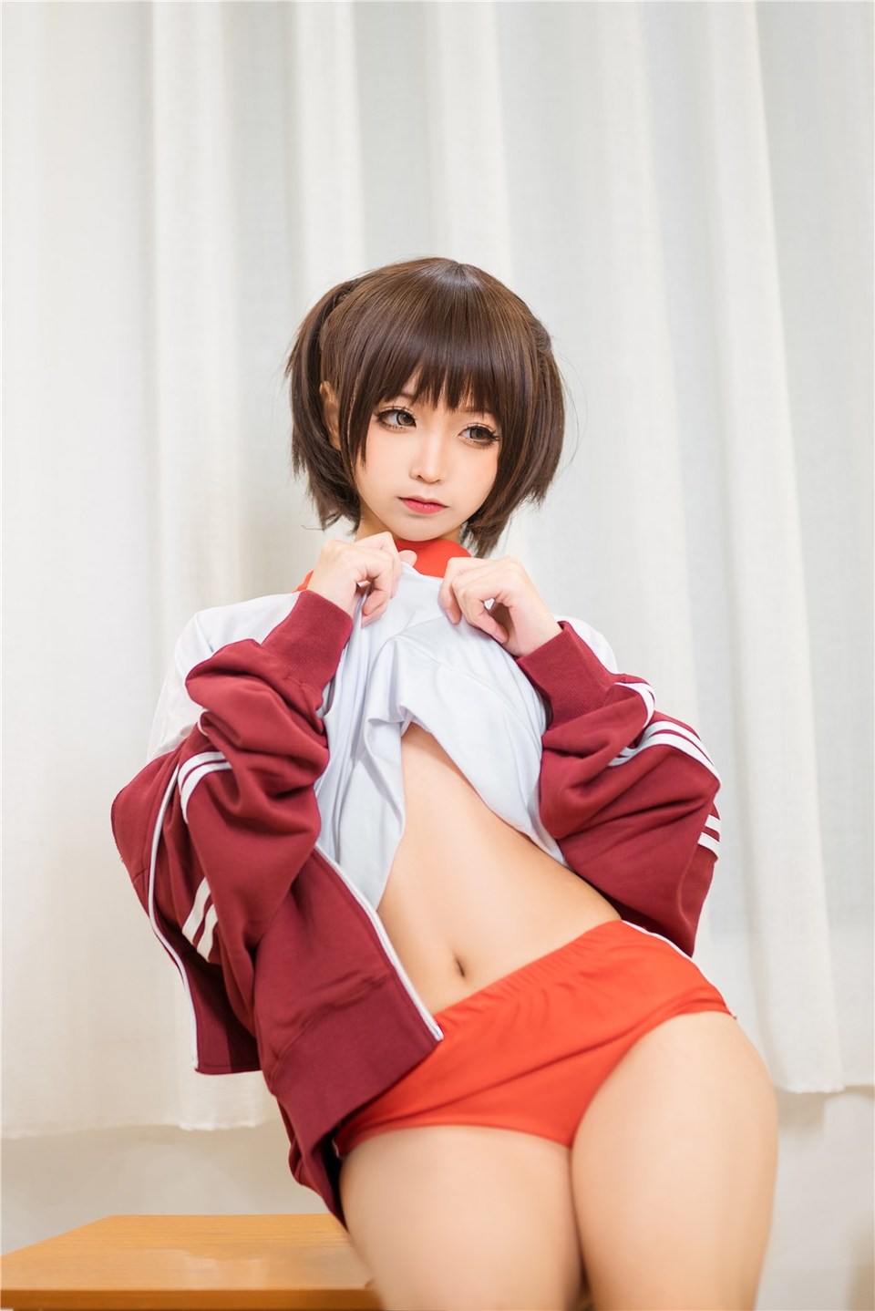 少女写真@红体操服 [43P]