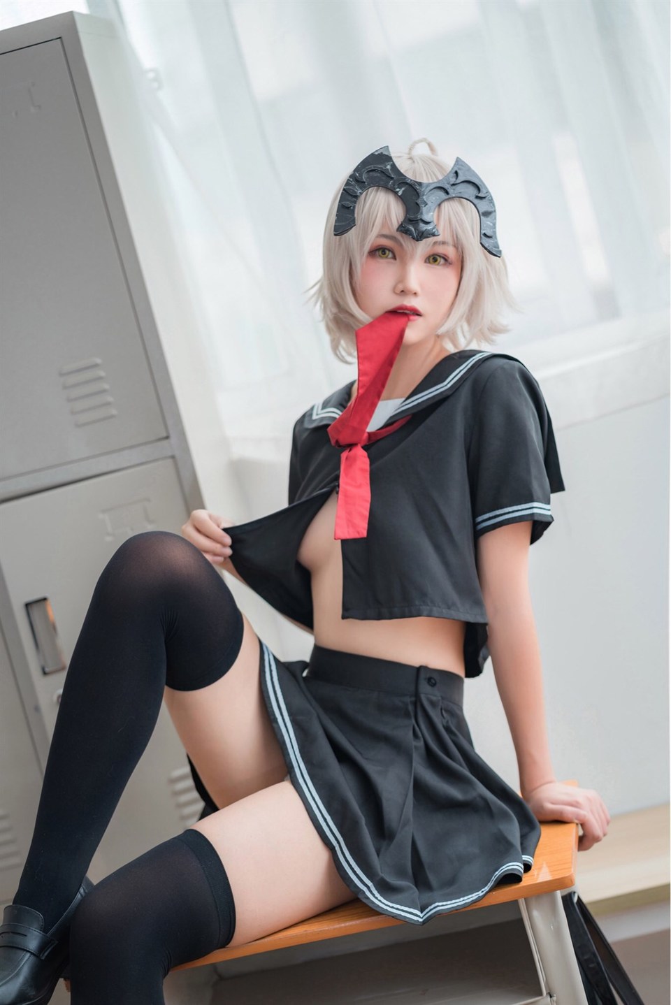 少女写真@黑贞校服 [41P]