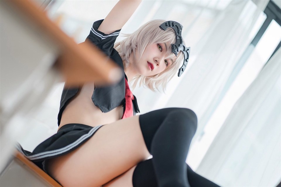 少女写真@黑贞校服 [41P]