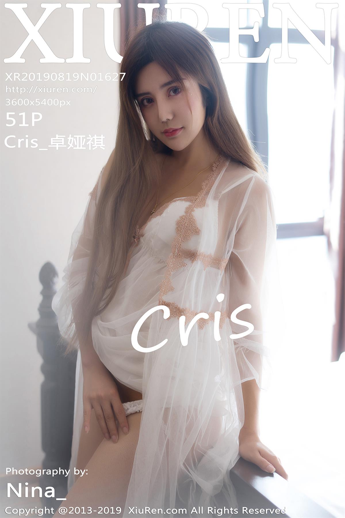 [XiuRen秀人网] 2019.08.19 NO.1627 Cris_卓娅祺 [52P]