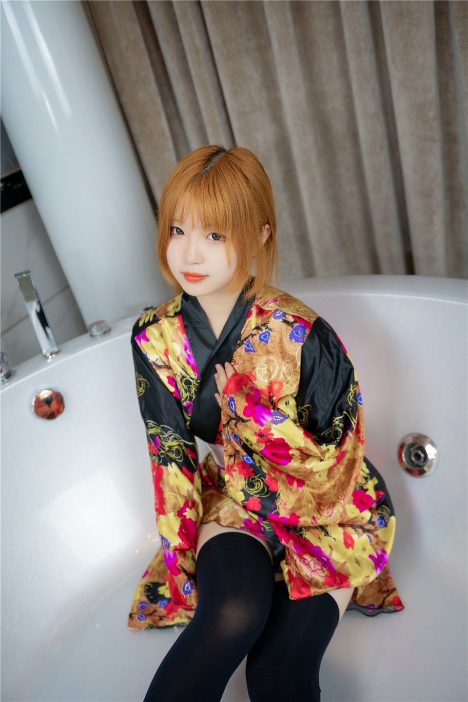 少女写真@浴缸里的和服 [42P]