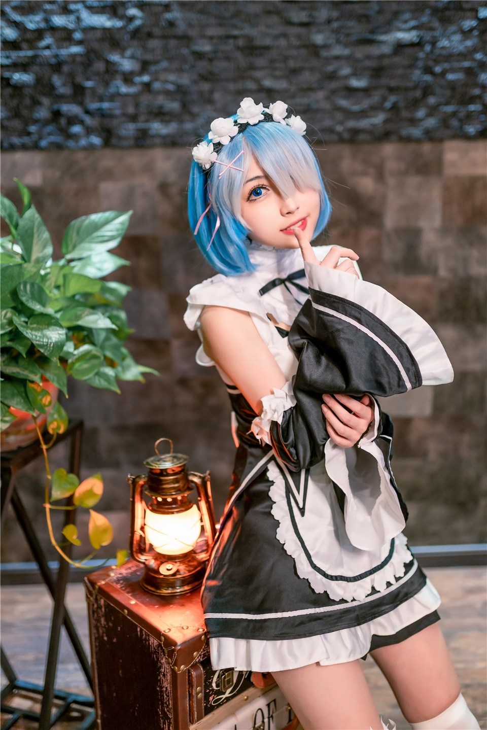 少女写真@甜甜的女仆蕾姆 [40P]