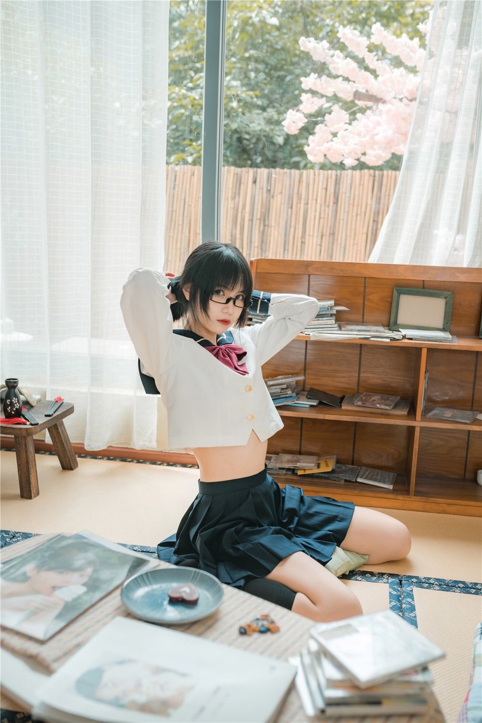 少女写真@慵懒的JK [40P]