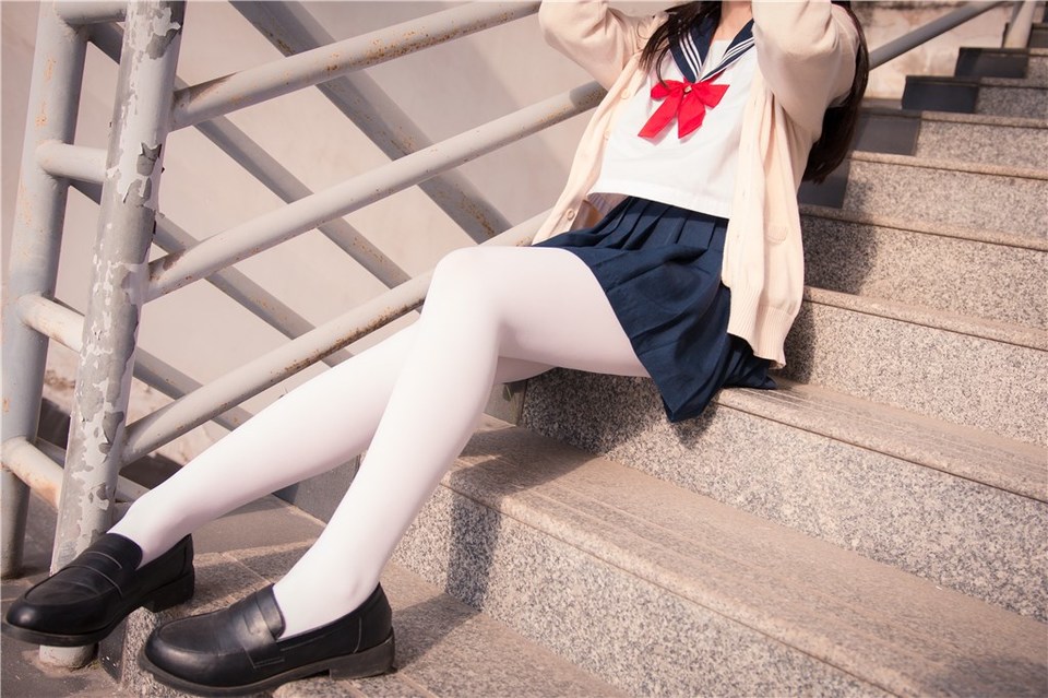 少女写真@白丝眼镜娘 [43P]