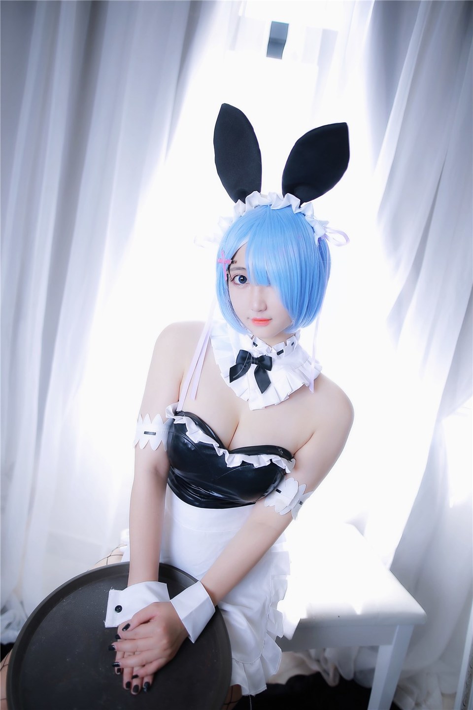 少女写真@雷姆居家和兔女郎 [38P]