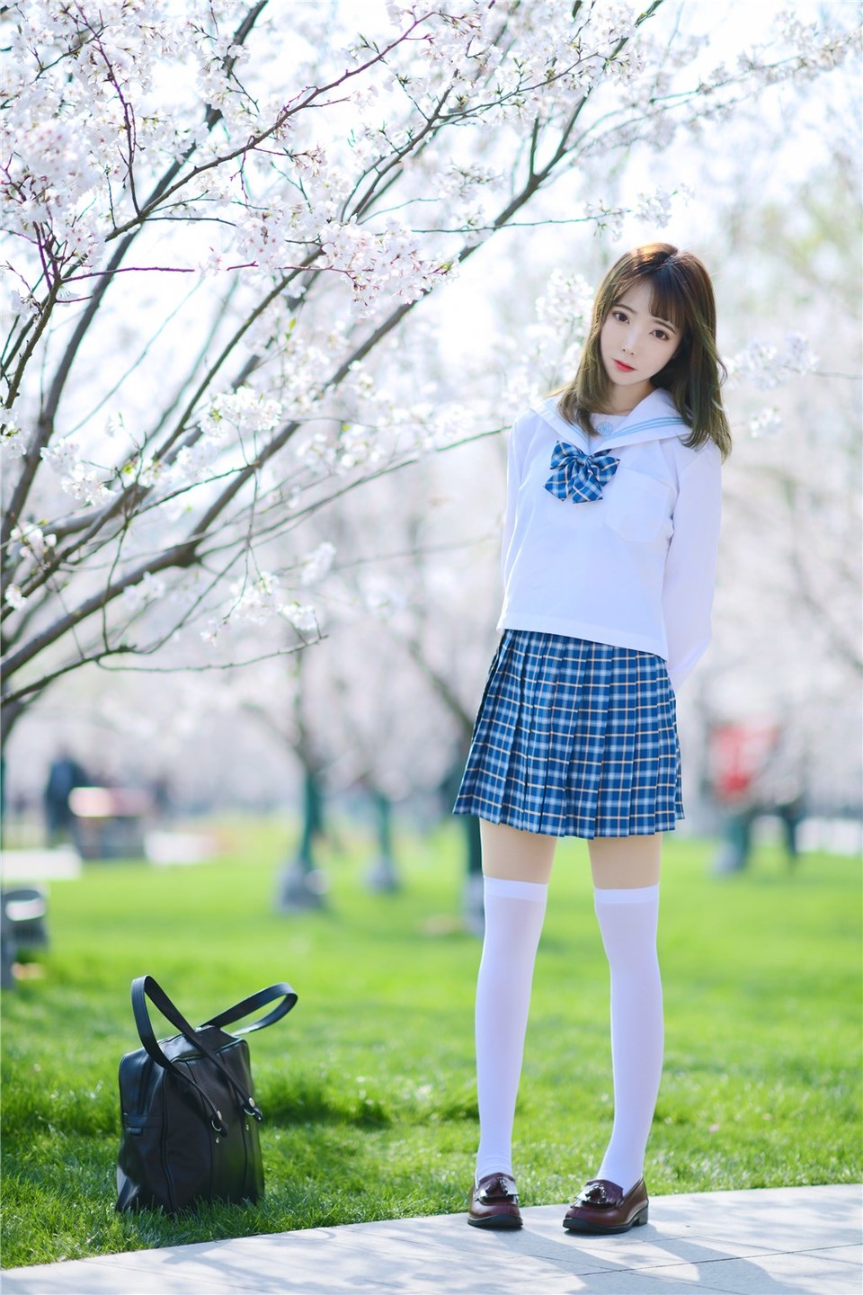 少女写真@樱花JK [40P]