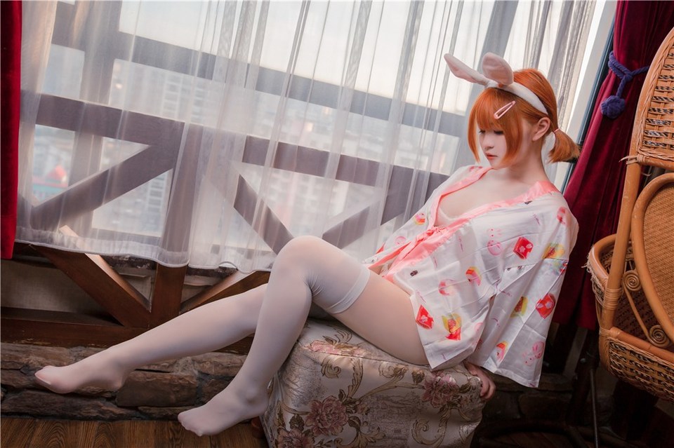 少女写真@桃子的浴衣 [40P]