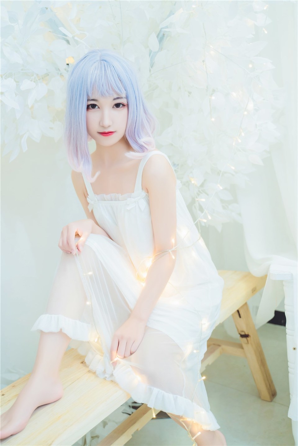 少女写真@白纱裙 [40P]