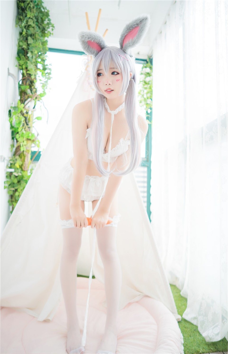 少女写真@当兔子变成了美少女 [46P]