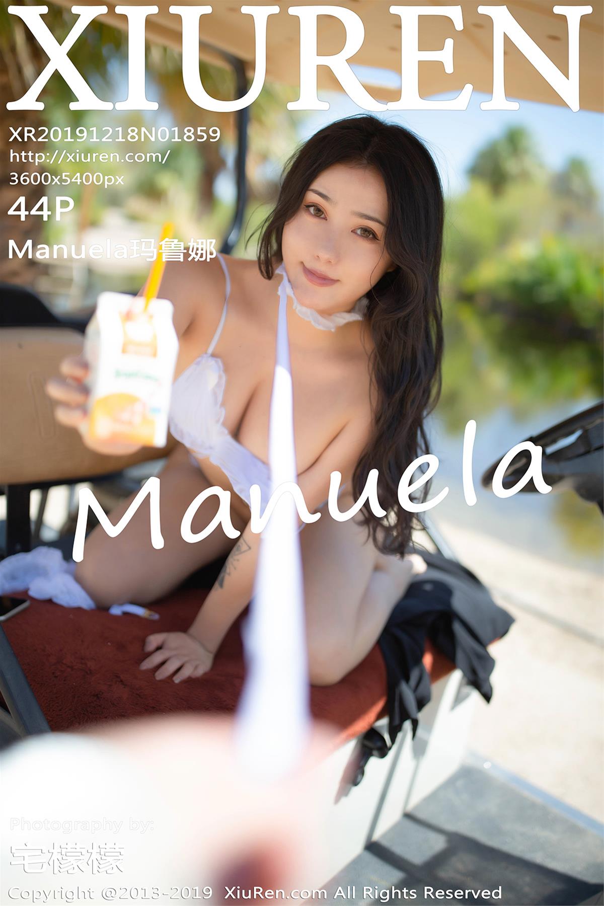 [XiuRen秀人网] 2019.12.18 NO.1859 Manuela玛鲁娜 [45P]