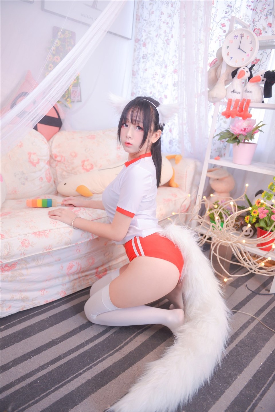 少女写真@兽耳娘的体操服 [40P]