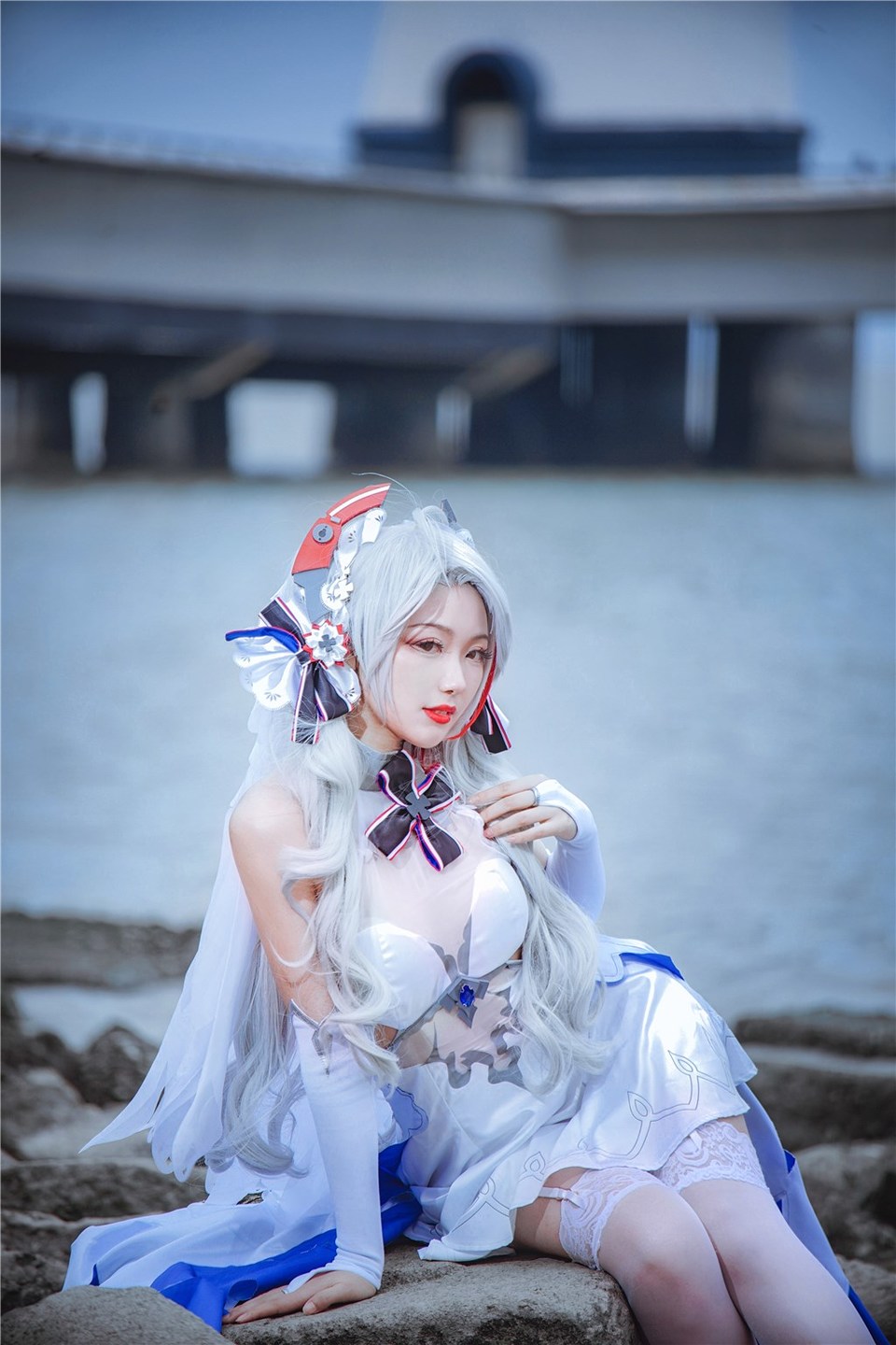 少女写真@碧蓝-欧根花嫁 [35P]