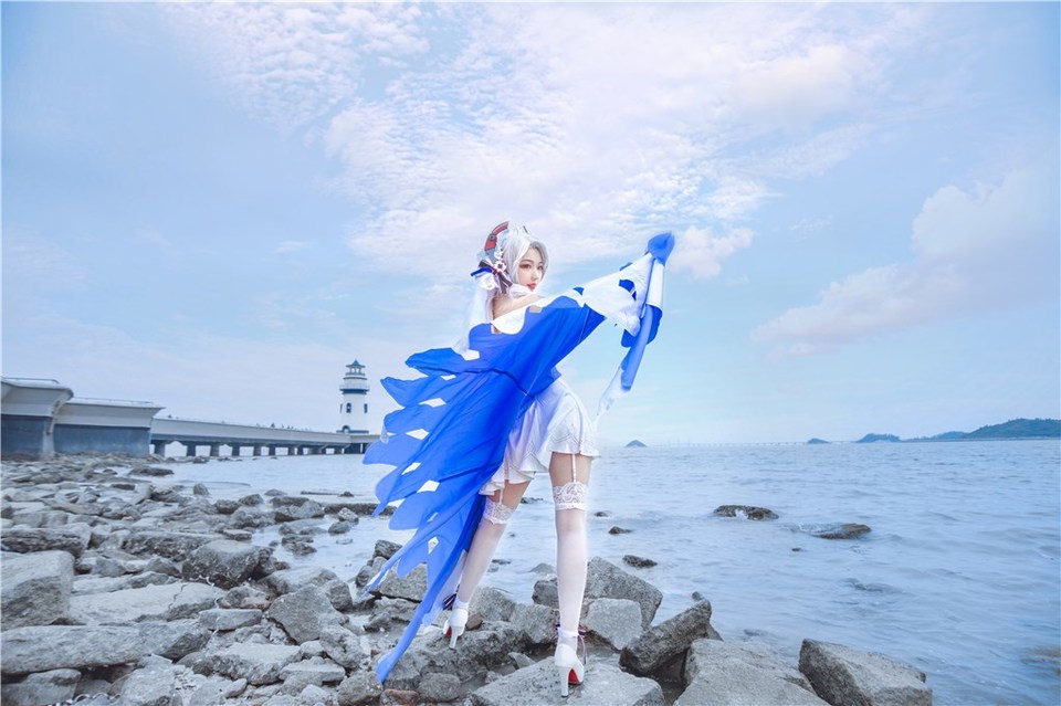 少女写真@碧蓝-欧根花嫁 [35P]