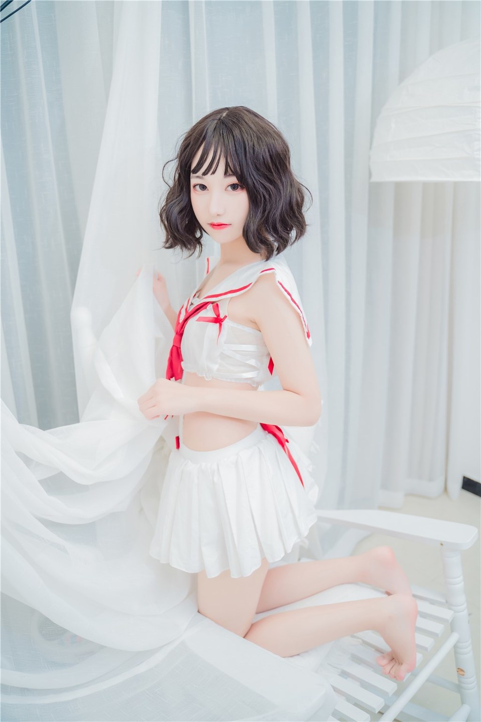 少女写真@红白水手裙 [40P]