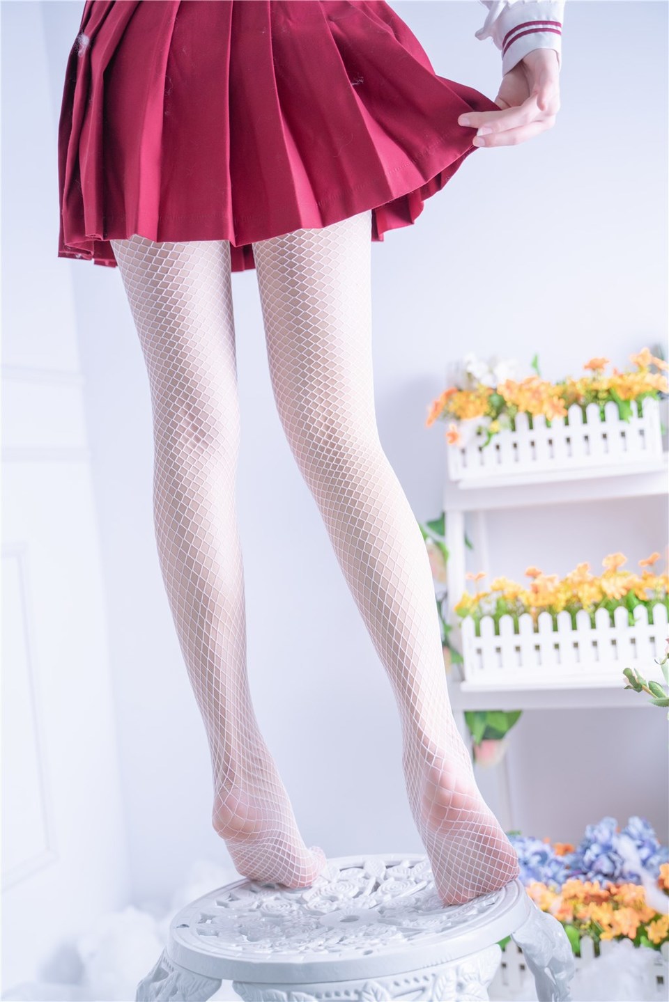 少女写真@红裙如火 [43P]