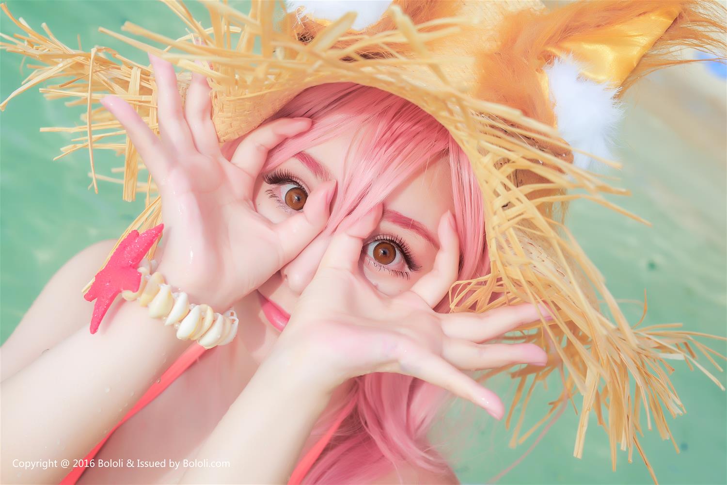 [BoLoLi波萝社] 新刊 2018.01.05 BOL.131 柳侑绮 玉藻前泳装 [32P]