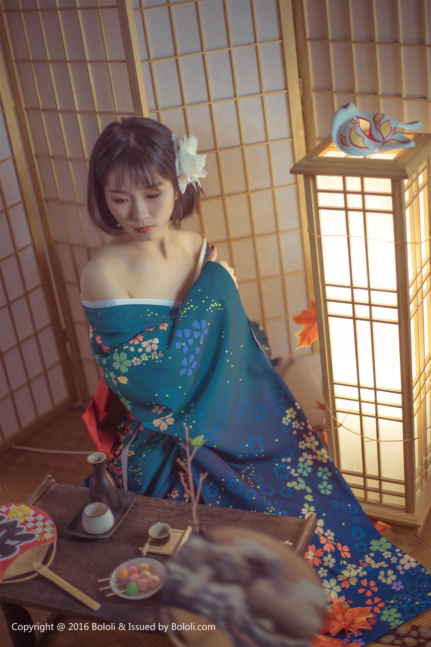 [BoLoLi波萝社] 新刊 2018.01.16 BOL.132 库库 日系温情 [35P]