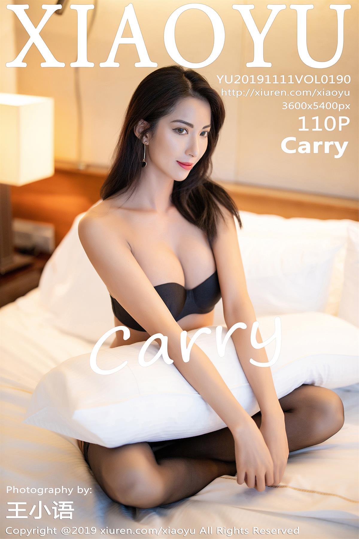 [XIAOYU语画界] 2019.11.11 VOL.190 Carry [111P]