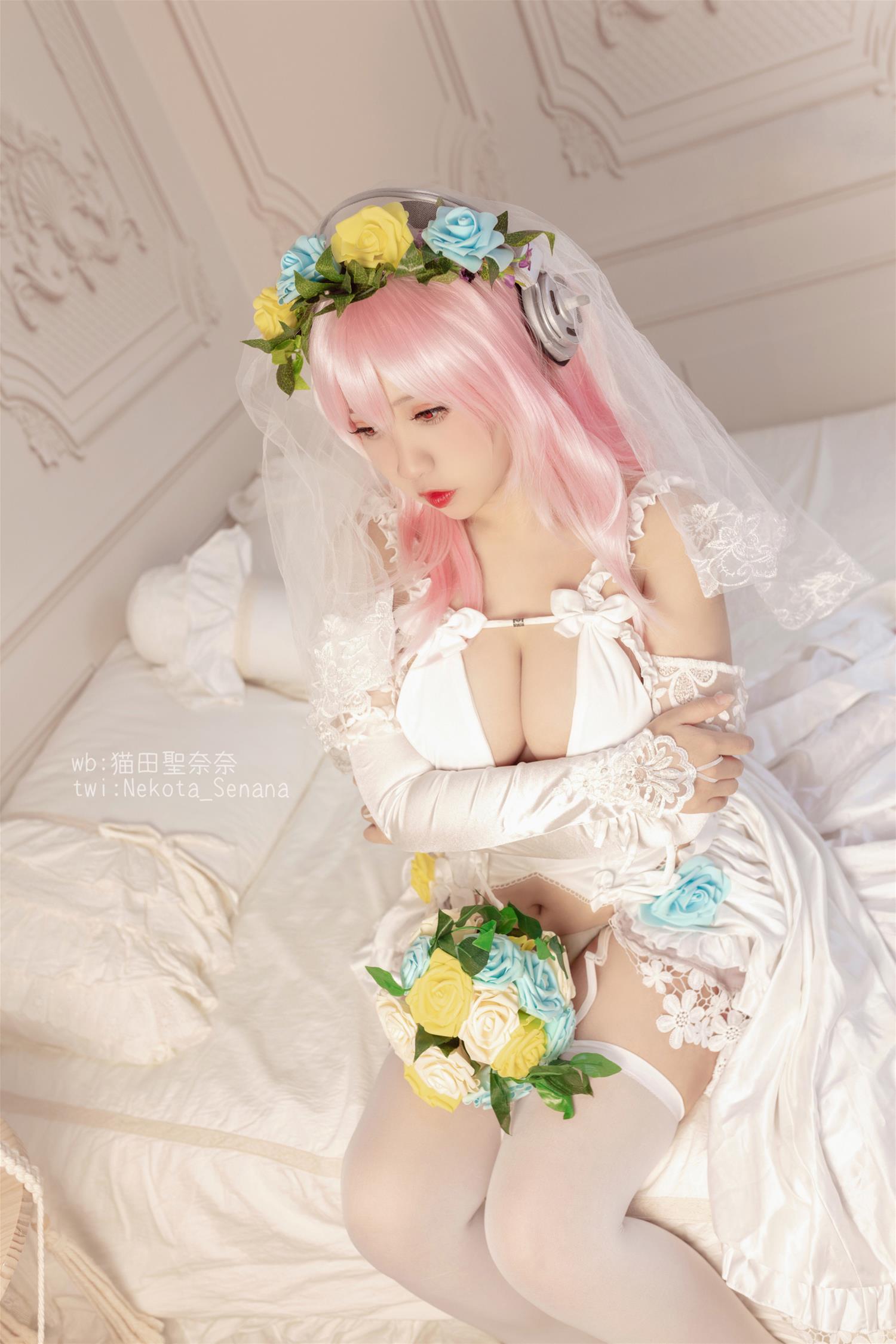 猫田圣奈奈 索尼子十周年花嫁 [35P-103MB]