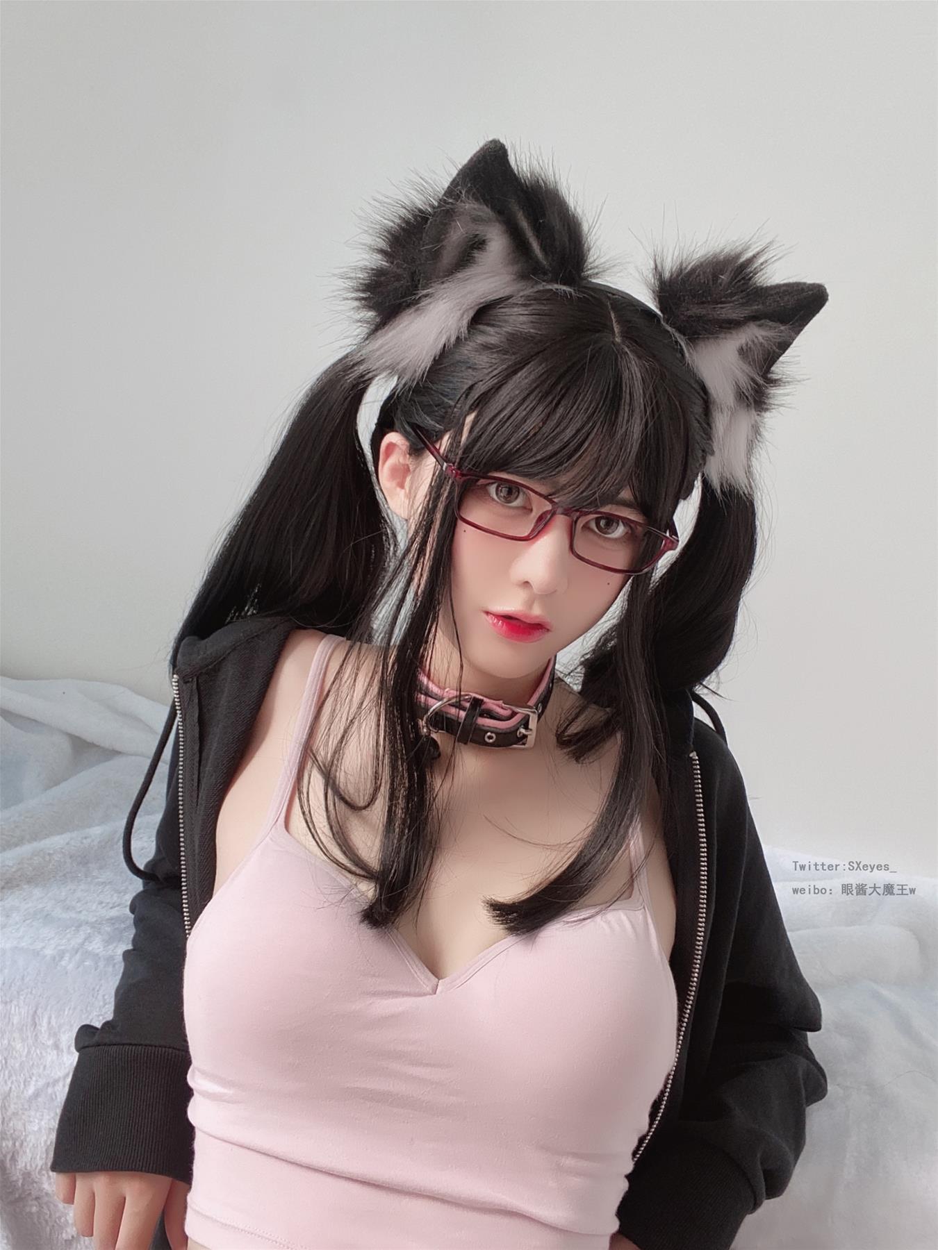 眼酱大魔王w Vol.18 黑猫 [26P-105MB]