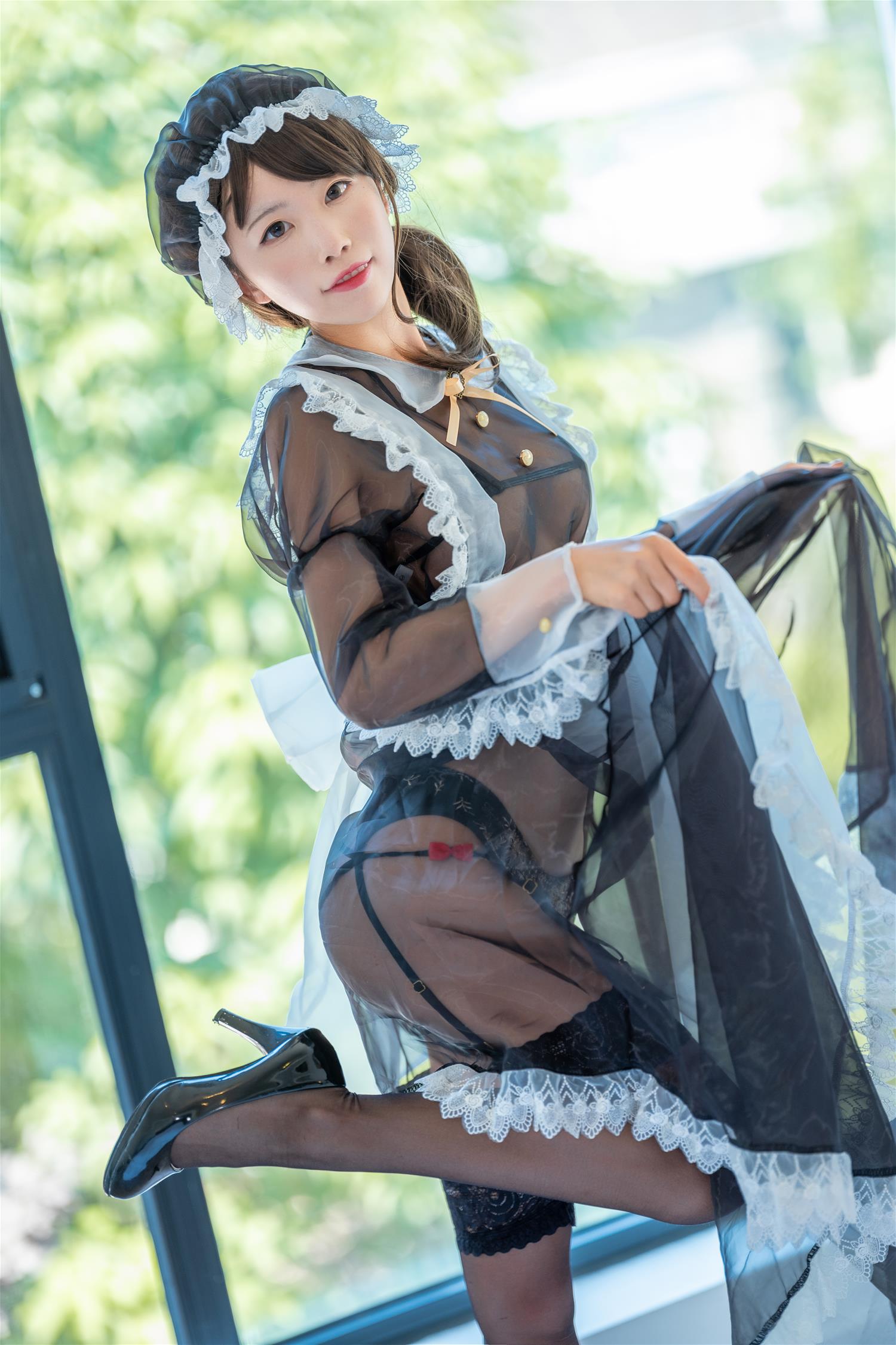 水淼aqua 透明女仆 [13P39V-5.20GB]