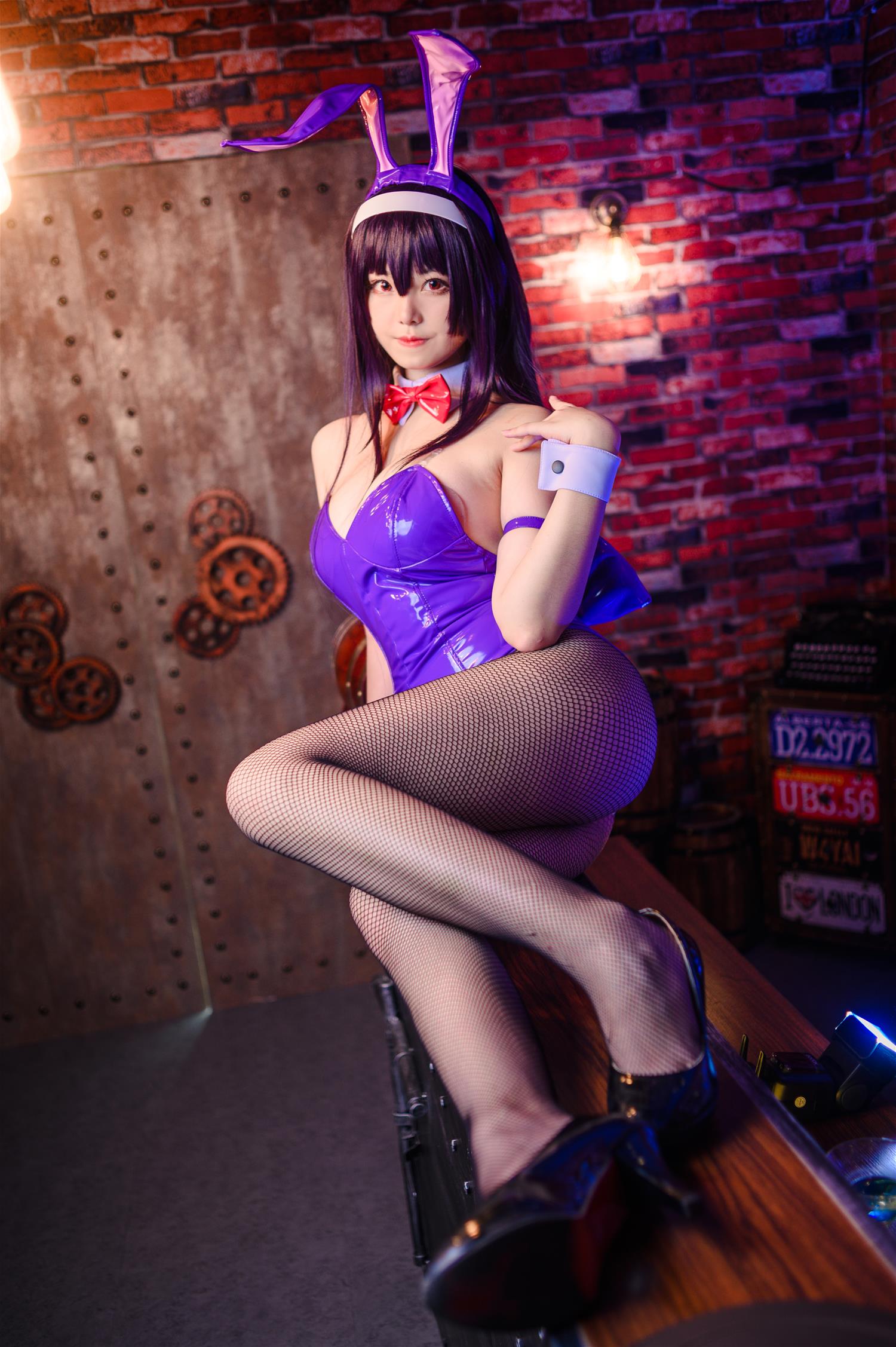 蜜汁猫裘 诗羽兔女郎 [25P-311MB]