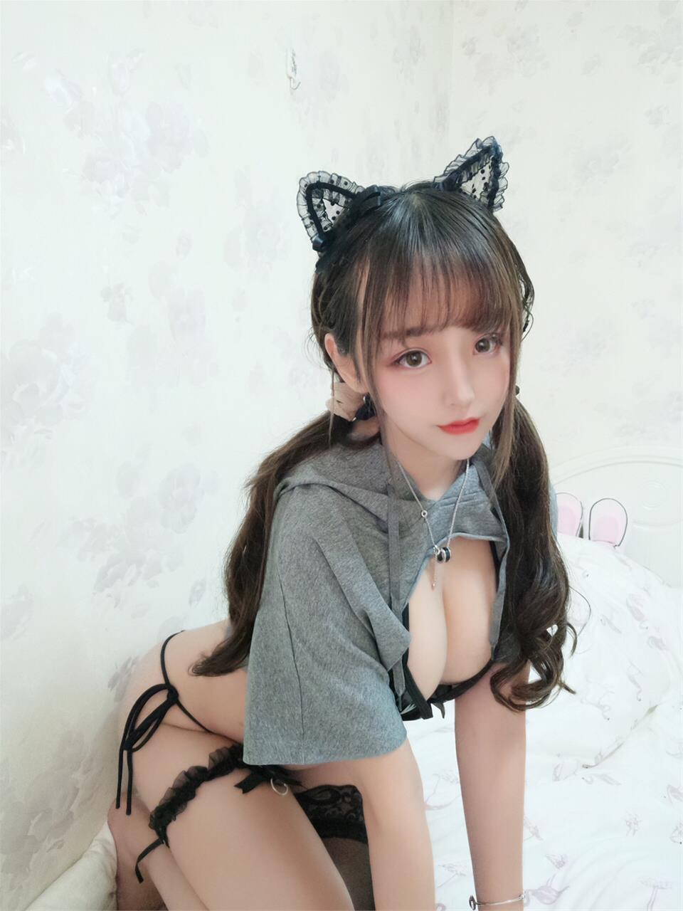 过期米线线喵 兽耳灰色 [16P-20MB]