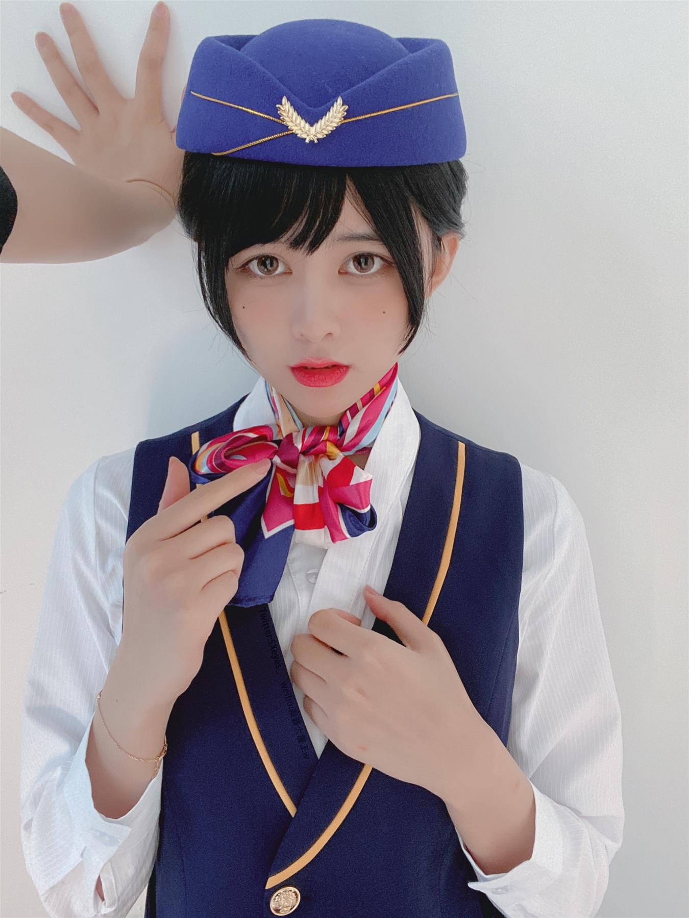 眼酱大魔王w Vol.19 空姐肉丝 [28P-122MB]