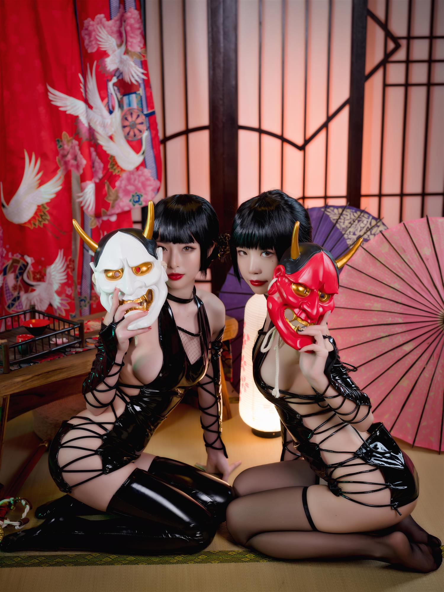 水淼aqua &清水 忍者双人 [40P2V-1.19GB]