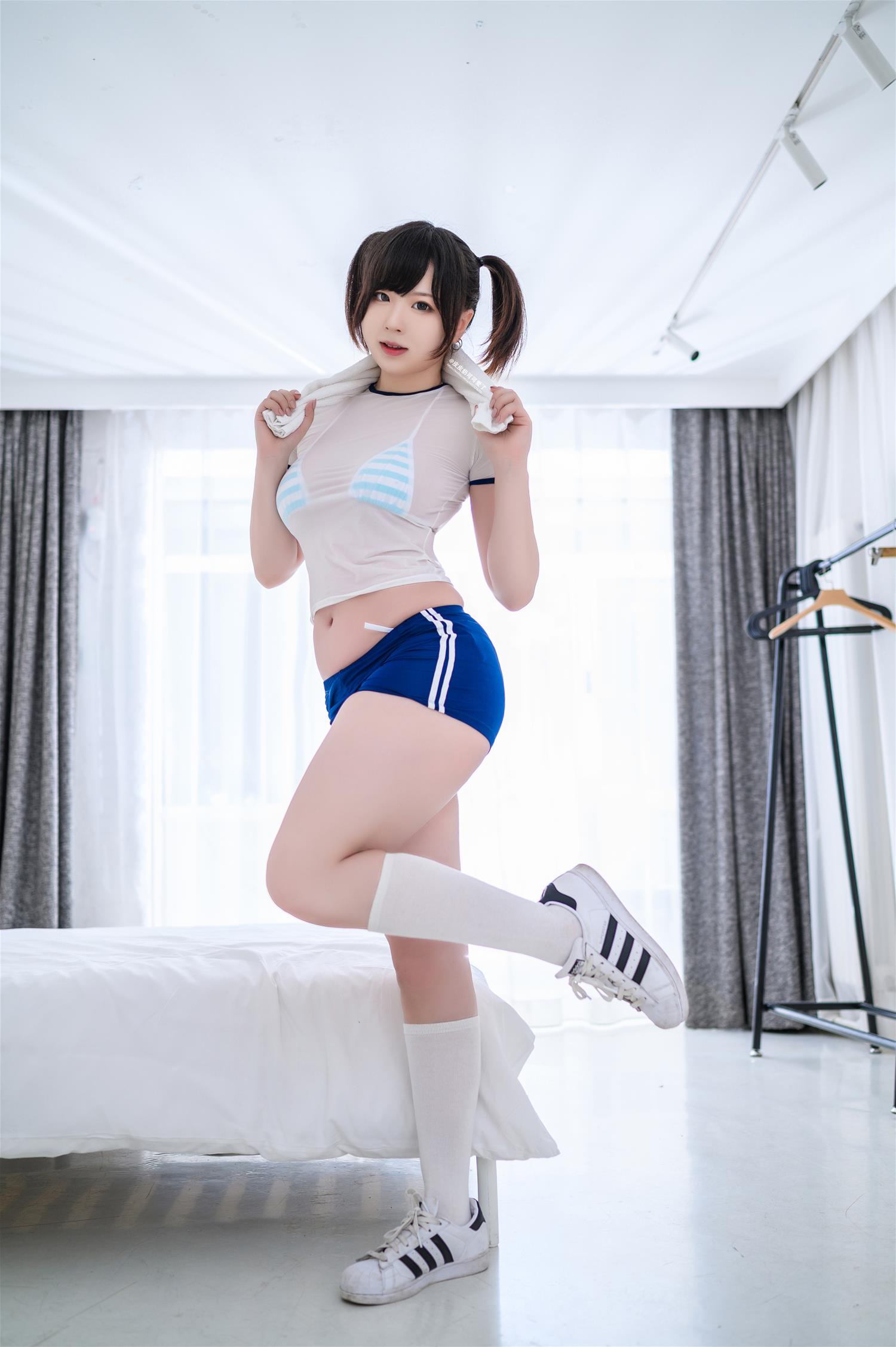 皮皮奶可可爱了啦 透视体操服 [50P-340MB]