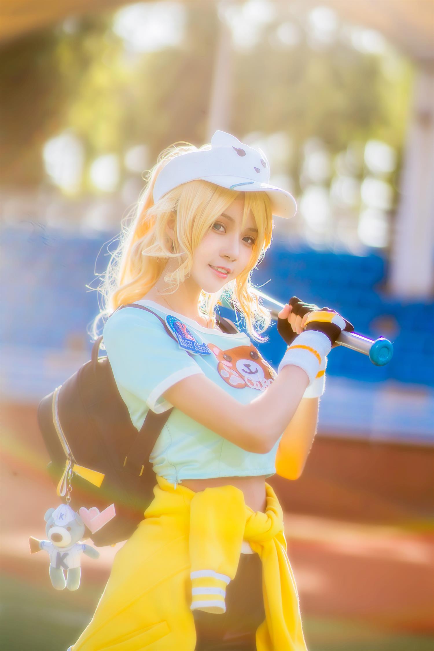 桜桃喵 花木兰青春决赛季 [12P-196MB]