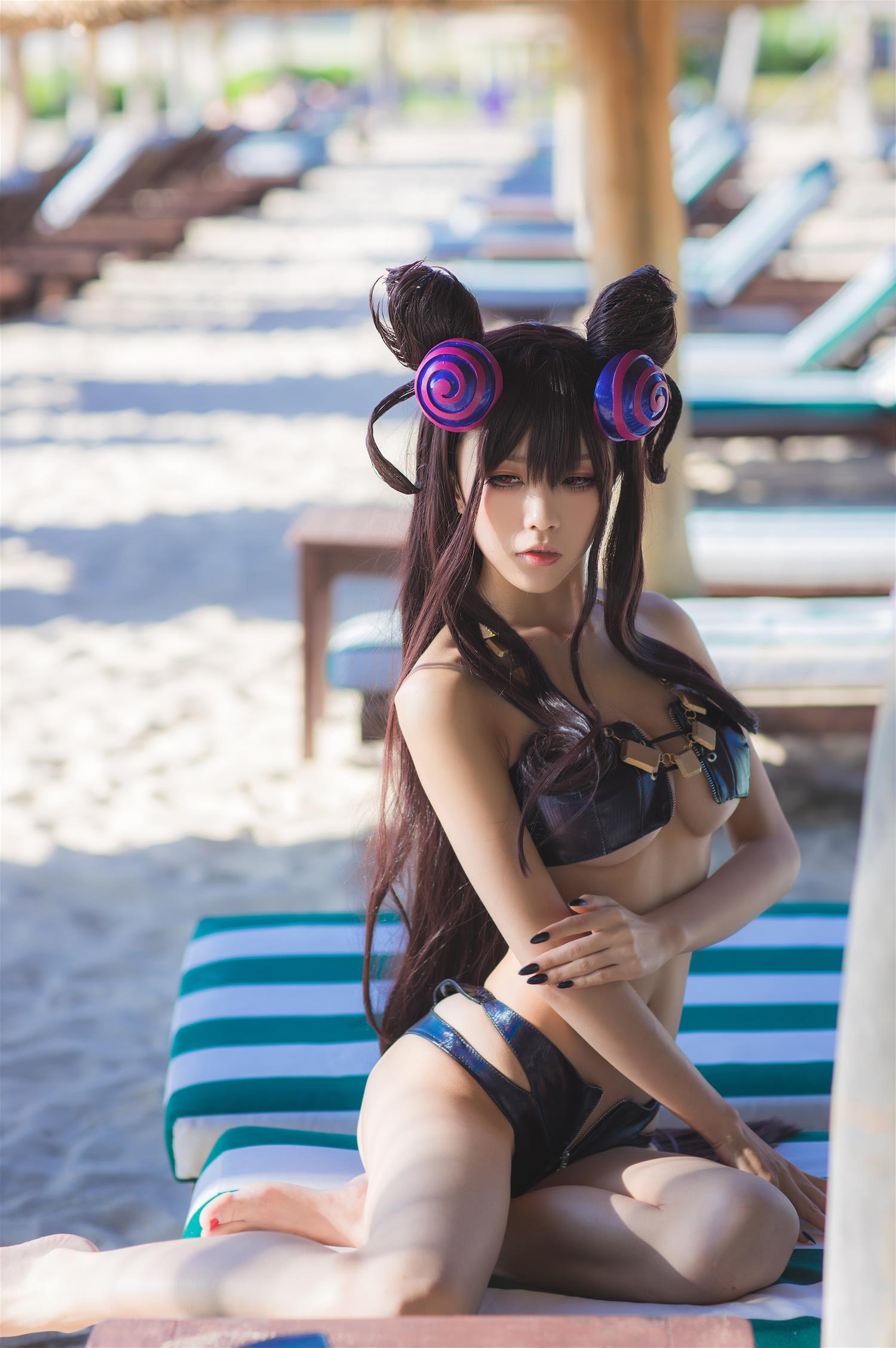 水淼aqua 紫式部水着Ver [41P-670MB]