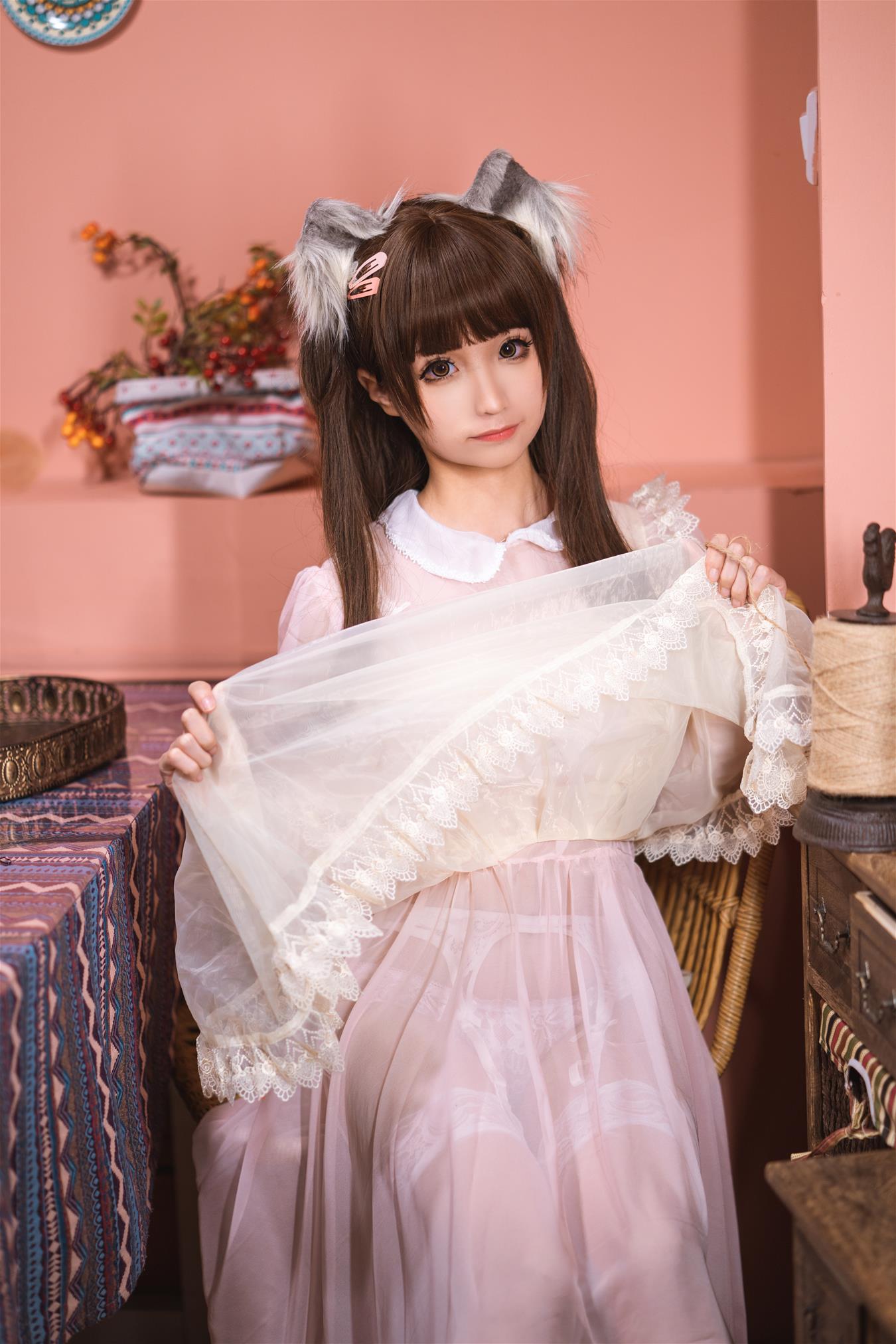 蠢沫沫 粉透明女仆 [34P-456MB]