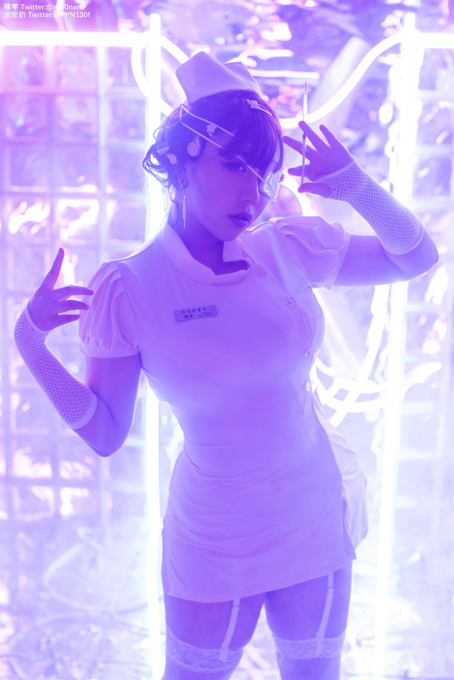 皮皮奶可可爱了啦 喵零x皮皮奶 万圣节邪恶护士 [60P-1.09GB]