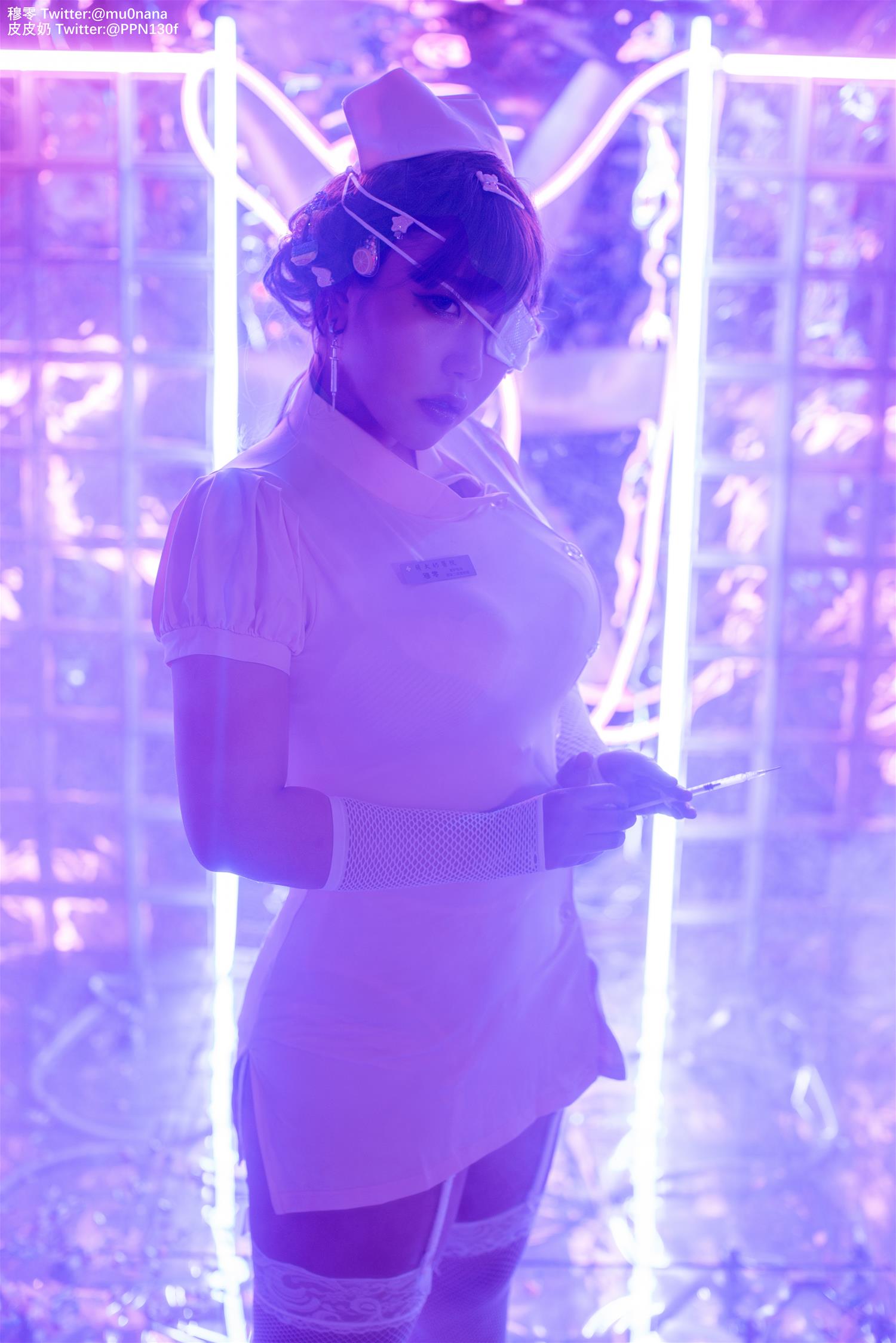 皮皮奶可可爱了啦 喵零x皮皮奶 万圣节邪恶护士 [60P-1.09GB]