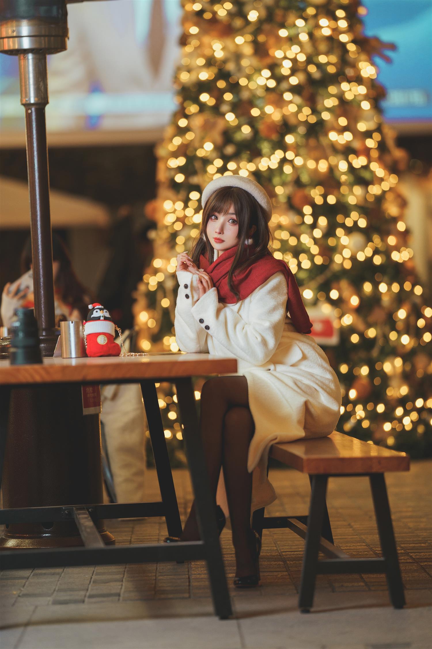 rioko凉凉子 圣诞麋鹿套装 [50P9V-986MB]