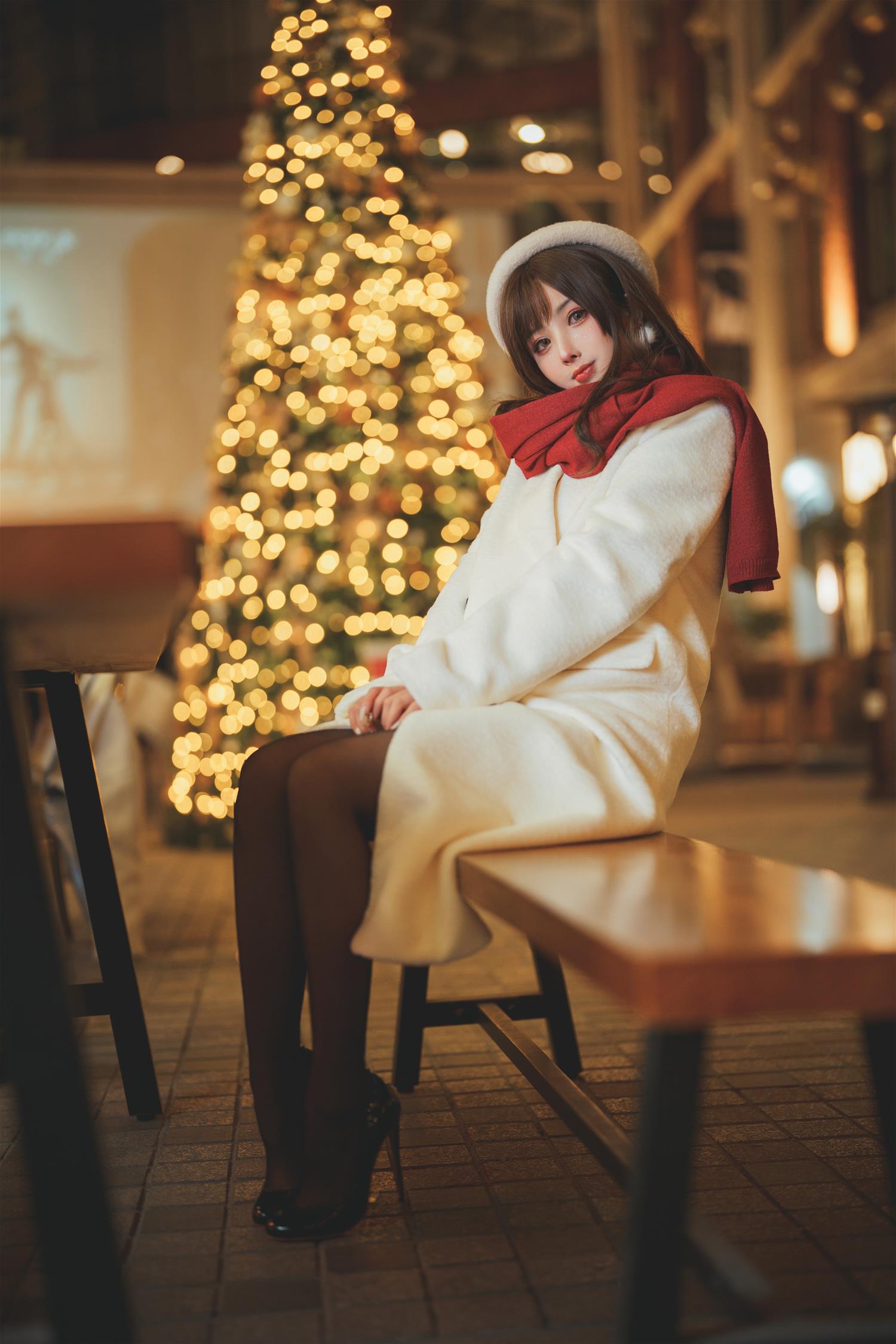 rioko凉凉子 圣诞麋鹿套装 [50P9V-986MB]