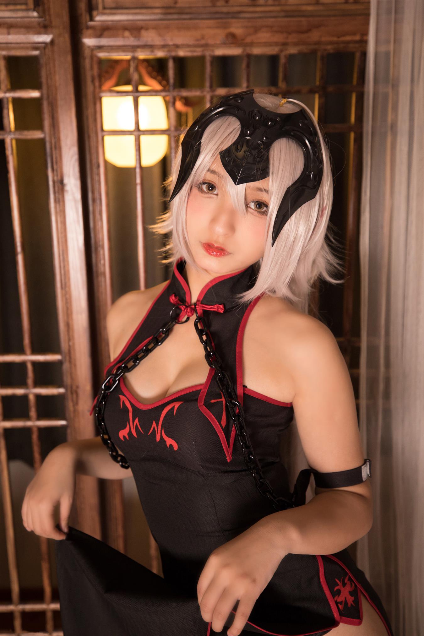 神楽坂真冬 VOL.016 旗袍黑贞 [150P-584MB]