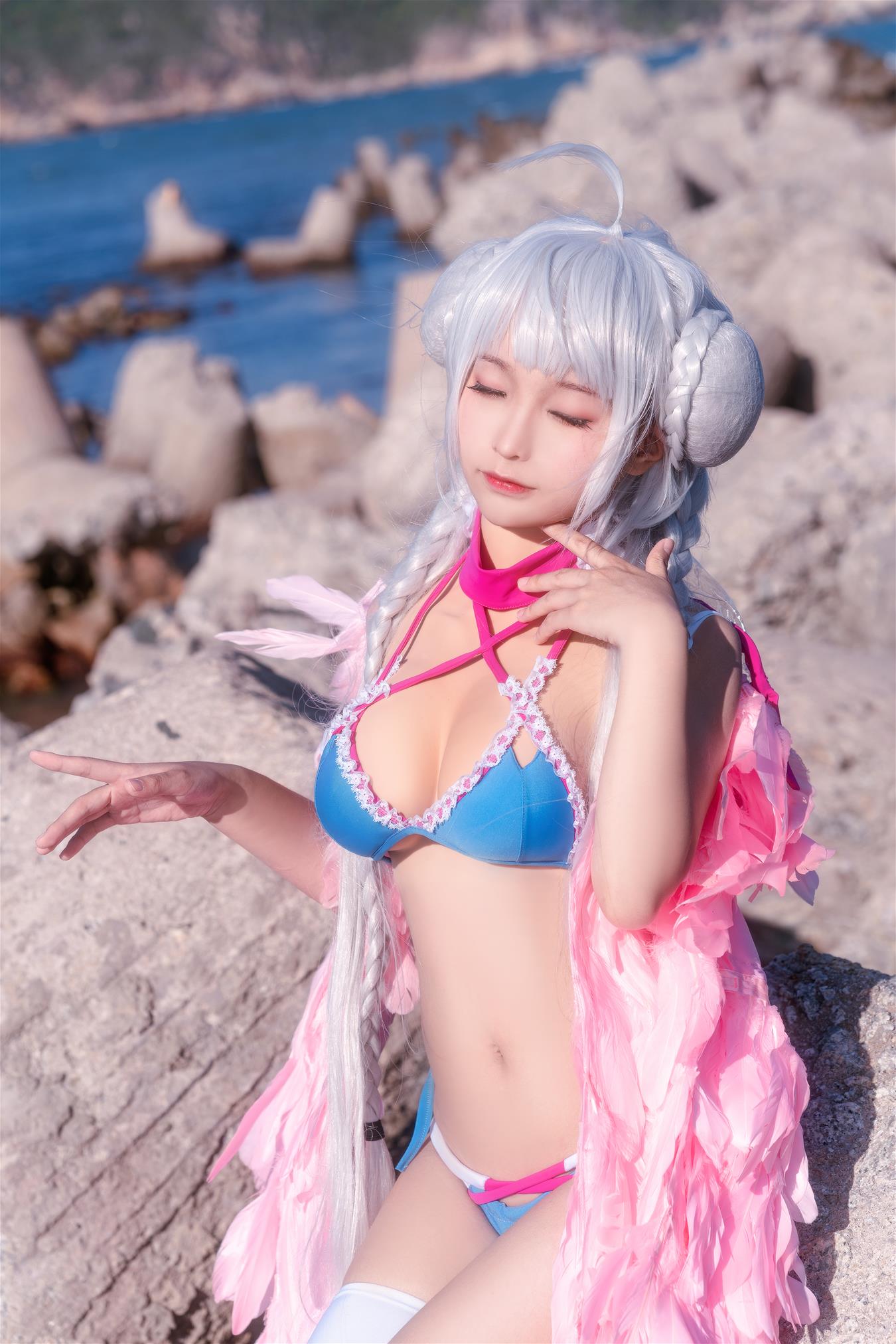 蠢沫沫 可畏泳装 [41P-594MB]