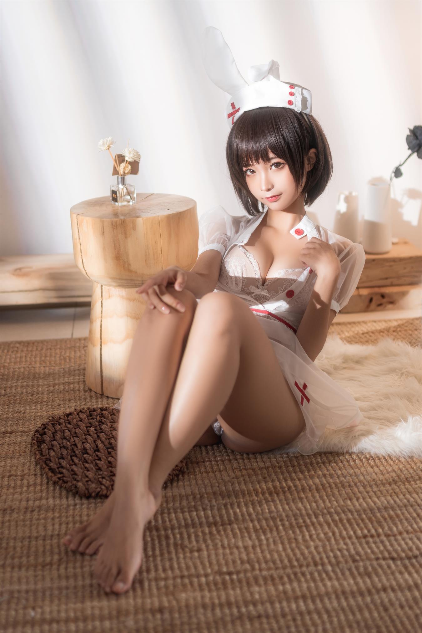 蠢沫沫 透明护士 [60P-708MB]