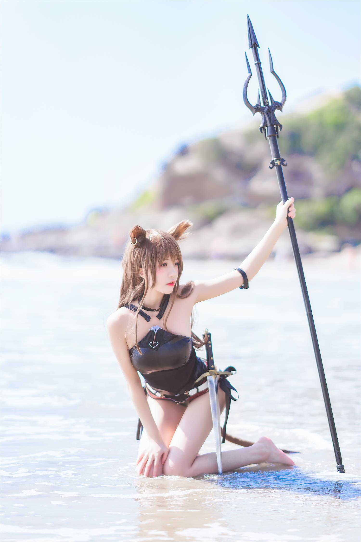 桜桃喵 天火泳装 [25P-351MB]